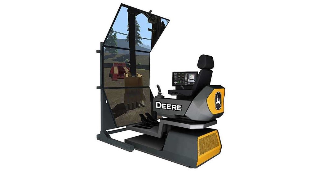 John Deere Introduces Next Generation of Construction Simulators